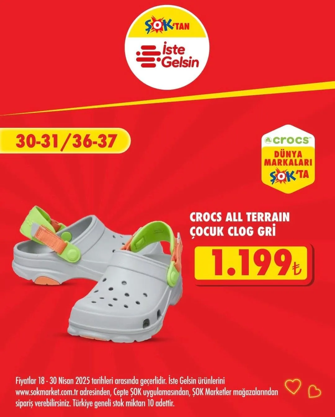 ŞOK market 30 Nisan tarihine kadar geçerli aktüel ürünler kataloğu! ŞOK'a hangi ürünler geliyor?