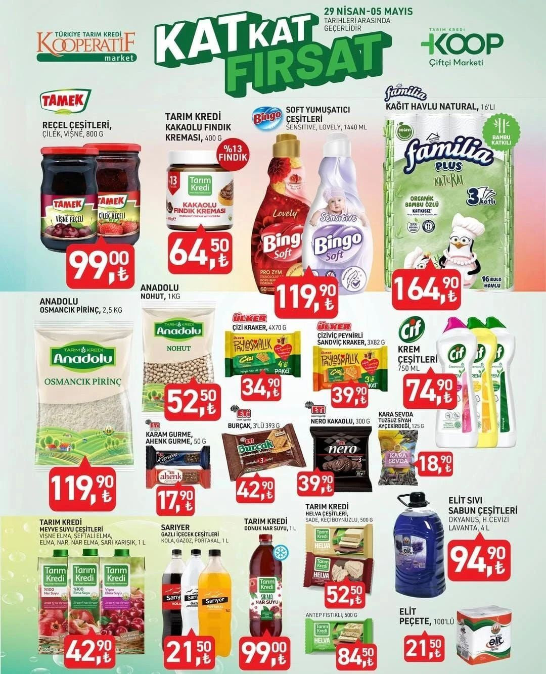 Tarım Kredi’de 1 kiloluk çayda dev indirim fırsatı! (TARIM KREDİ 29 NİSAN-5 MAYIS AKTÜEL ÜRÜNLER)