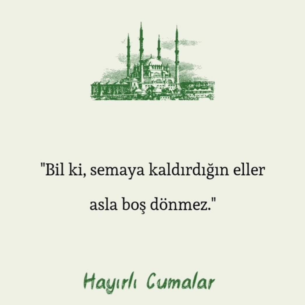 13 Haziran 2025 resimli yeni Cuma mesajları! Kısa ve anlamlı resimli Cuma mesajları! Hayırlı Cumalar