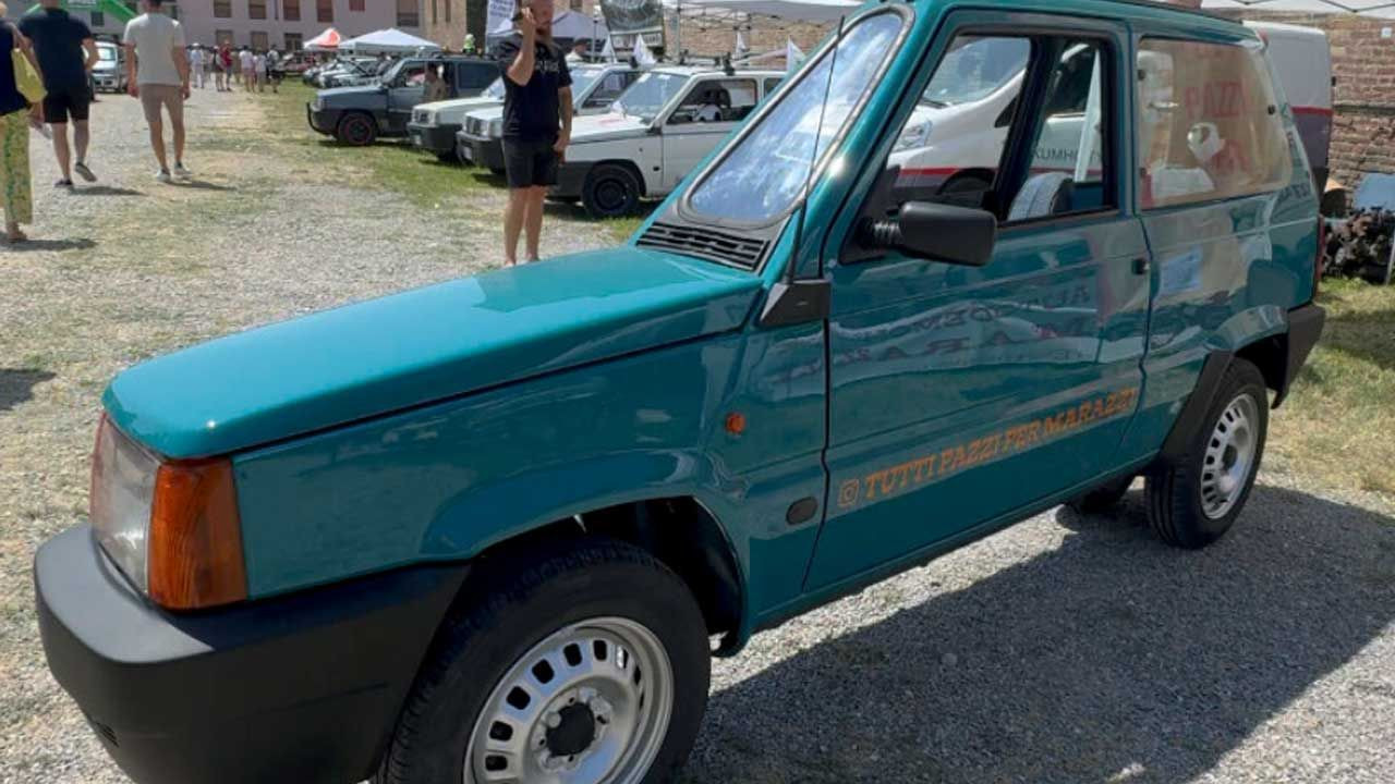 Dünyanın en dar Fiat Panda’sı! Tamamen elektrikli, genişliği sadece 50 santimetre